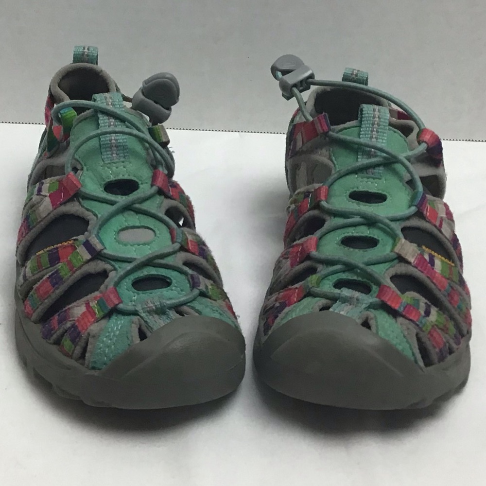 Keen multicolored waterproof trail sandals. 3